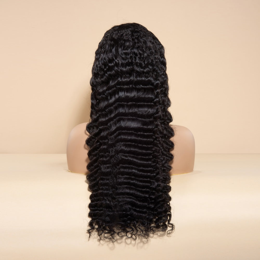 Epic Raw Deep Wave HD Lace Front Wig – 13x6 | 200% Density