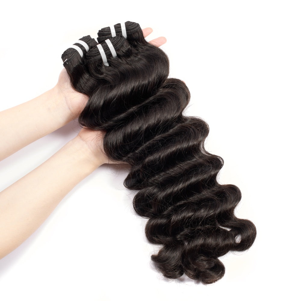 Epic Raw Loose Deep Wave Hair Bundle Deal