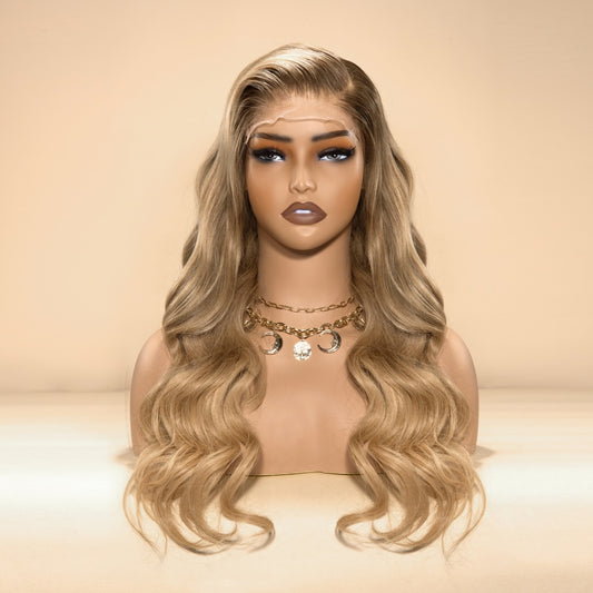 Epic Raw Body Wave Blonde Lace Frontal HD Wig – 13x6 | 200% Density