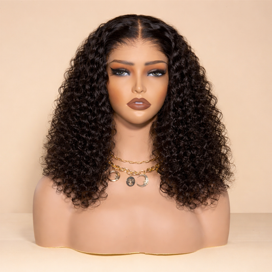 Epic Raw Bob Kinky Curly HD Lace Closure Wig - 5x5  | 200% Density