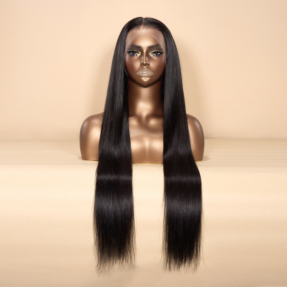 Epic Raw Silky Straight HD Lace Front Wig – 13x6 | 200% Density